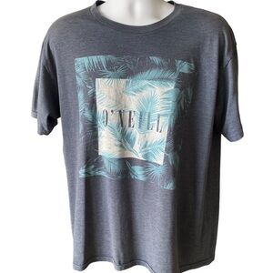 O’neilll Surf Hawaiian Leaves Premium Tee Shirt Men L Large